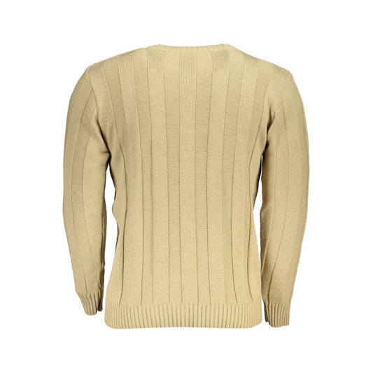 U.S. Grand Polo Beige Fabric Sweater beige-fabric-sweater-4