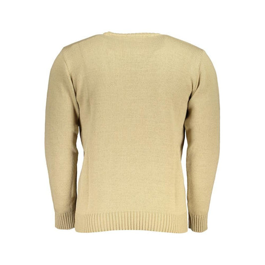 U.S. Grand Polo Beige Fabric Sweater beige-fabric-sweater-5