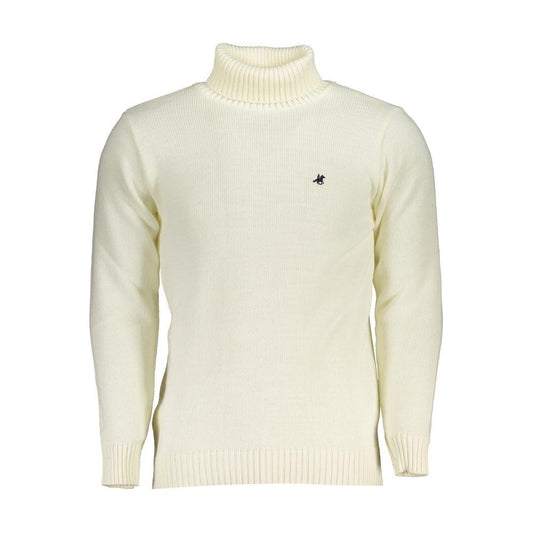 U.S. Grand Polo | Elegant Turtleneck Sweater with Embroidered Logo| McRichard Designer Brands   