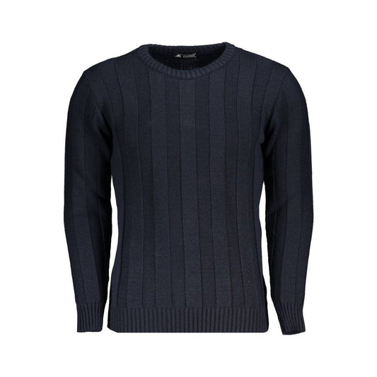 U.S. Grand Polo Blue Fabric Sweater blue-fabric-sweater-3