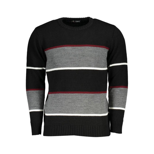 U.S. Grand Polo Black Fabric Sweater black-fabric-sweater-4