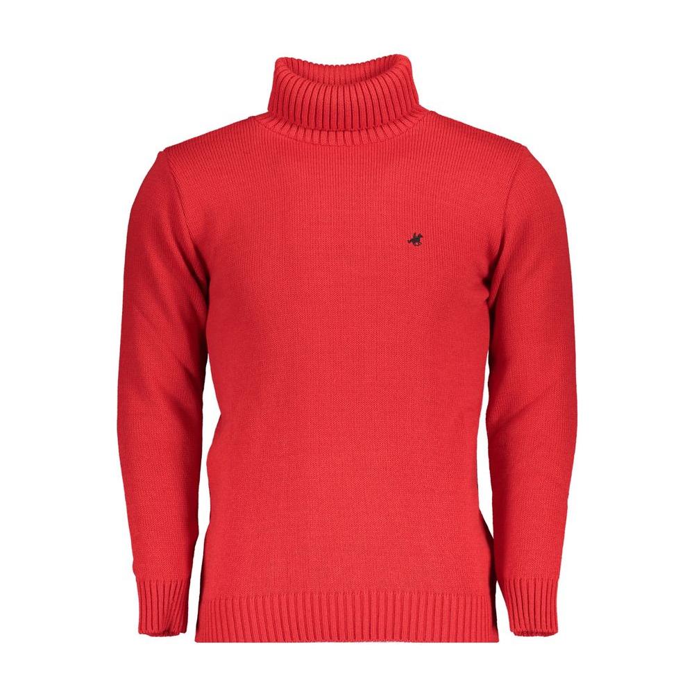 U.S. Grand Polo Elegant Turtleneck Sweater with Embroidery Detail elegant-turtleneck-sweater-with-embroidery-detail