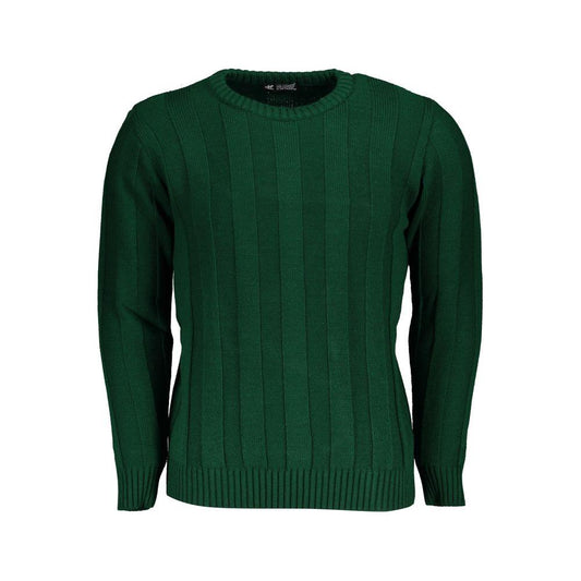 U.S. Grand Polo Green Fabric Sweater green-fabric-sweater-4