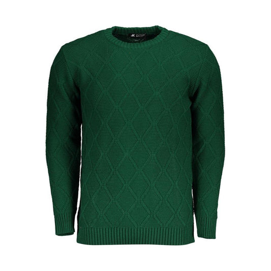 U.S. Grand Polo Green Fabric Sweater green-fabric-sweater-1