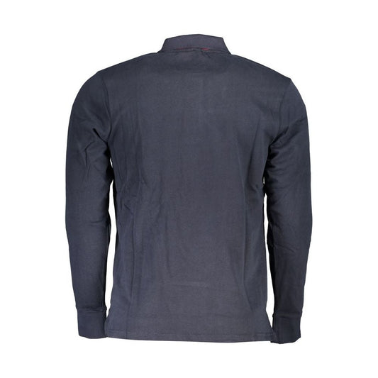 U.S. Grand Polo Blue Cotton Polo Shirt blue-cotton-polo-shirt-30