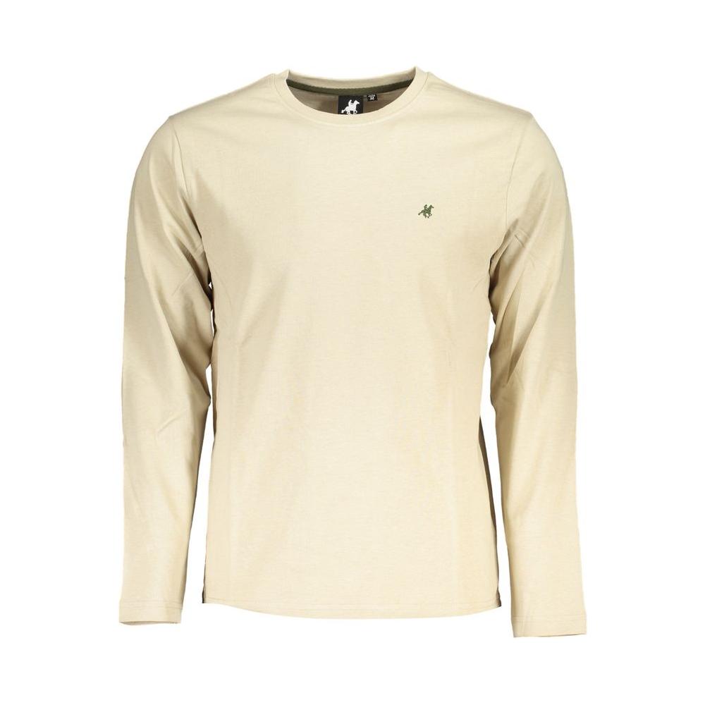 U.S. Grand Polo Beige Cotton T-Shirt beige-cotton-t-shirt-19