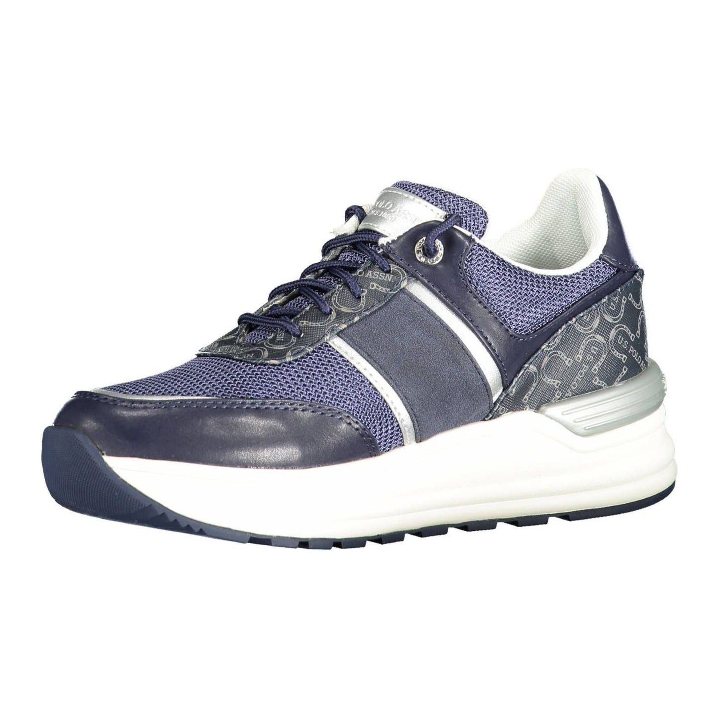 U.S. POLO ASSN. | Chic Blue Lace-Up Sport Sneakers| McRichard Designer Brands   