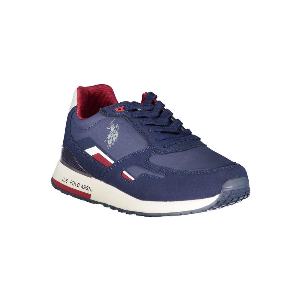 U.S. POLO ASSN. Sleek Blue Sneakers with Dynamic Contrast Details sleek-blue-sneakers-with-dynamic-contrast-details