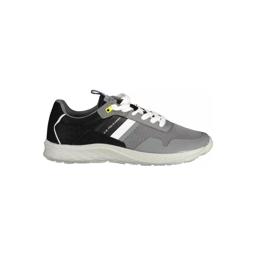 U.S. POLO ASSN. Sophisticated Gray Lace-Up Sports Sneakers sophisticated-gray-lace-up-sports-sneakers
