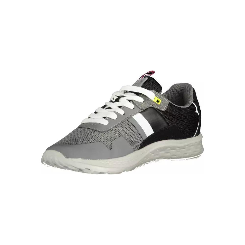U.S. POLO ASSN. | Sophisticated Gray Lace-Up Sports Sneakers| McRichard Designer Brands   