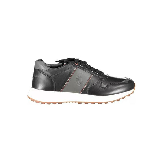 U.S. POLO ASSN.Sleek Black Eco Leather Sports SneakersMcRichard Designer Brands£109.00