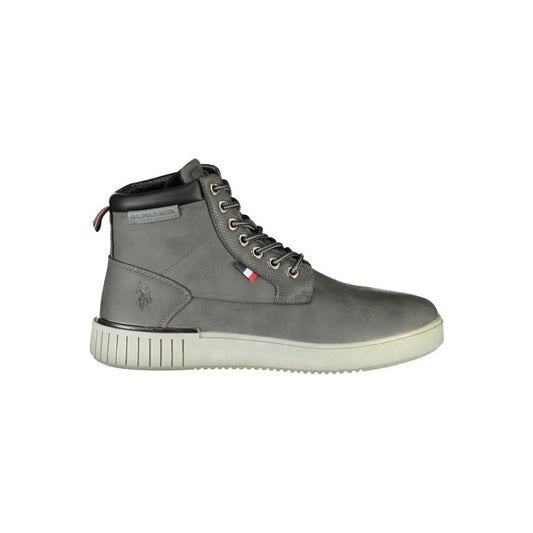 U.S. POLO ASSN.Chic Gray Ankle Boots with Contrasting DetailsMcRichard Designer Brands£99.00