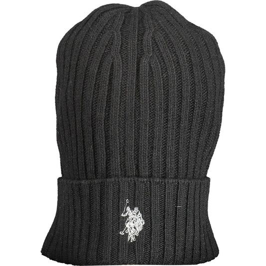 U.S. POLO ASSN. Elegant Embroidered Wool Cap elegant-embroidered-wool-cap