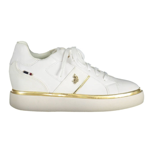 U.S. POLO ASSN.Chic White Lace-Up Sneakers with Logo DetailMcRichard Designer Brands£89.00