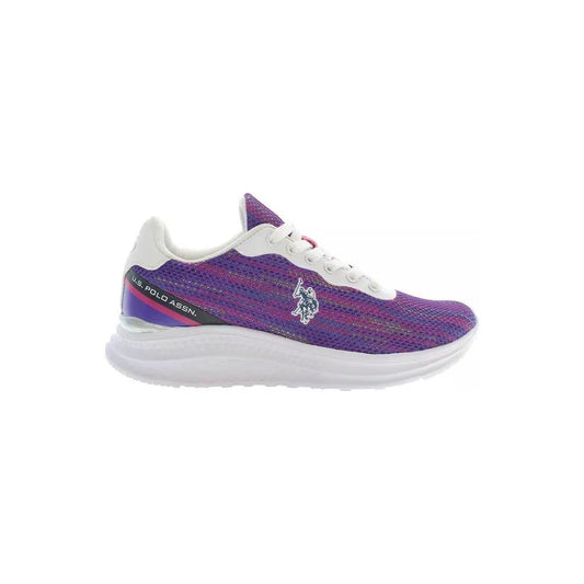 U.S. POLO ASSN. Elegant Purple Lace-up Sneakers elegant-purple-lace-up-sneakers