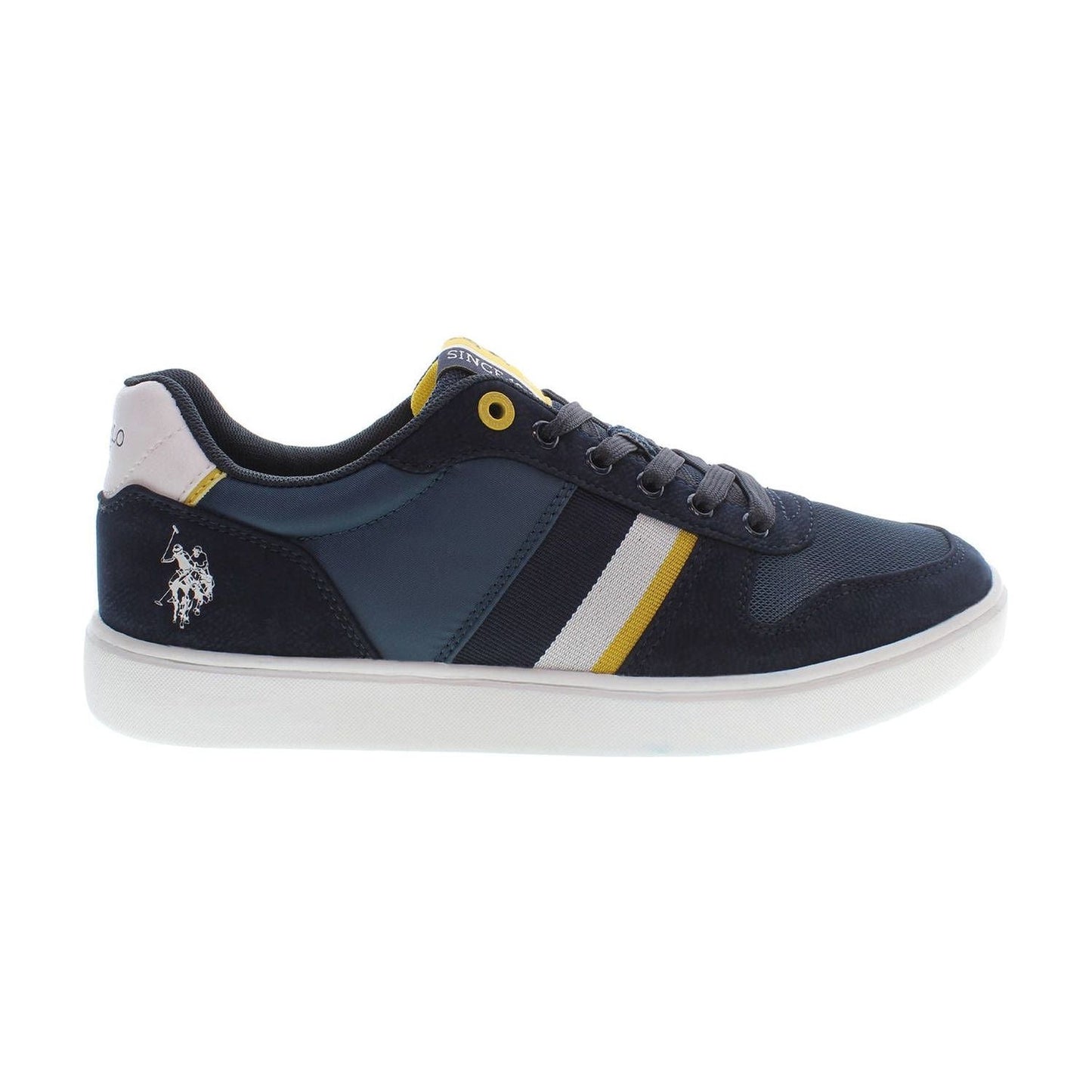 U.S. POLO ASSN. Sleek Blue Sneakers with Contrasting Details sleek-blue-sneakers-with-contrasting-details-1