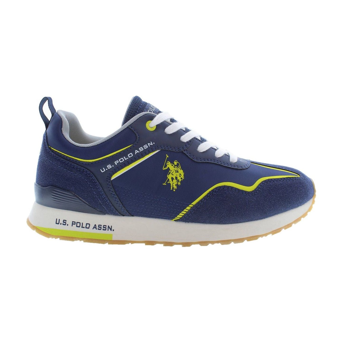 U.S. POLO ASSN. Sporty Elegance Lace-Up Sneakers in Blue sporty-elegance-lace-up-sneakers-in-blue