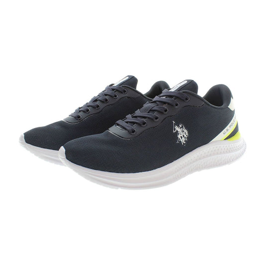 U.S. POLO ASSN. Elevated Blue Sneakers with Logo Detail elevated-blue-sneakers-with-logo-detail