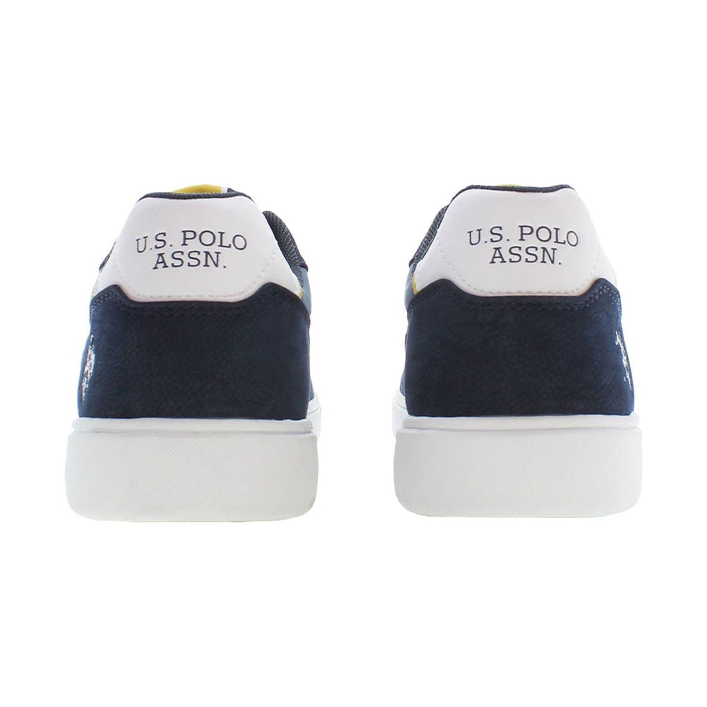 U.S. POLO ASSN. | Sleek Blue Sneakers with Contrasting Details| McRichard Designer Brands   