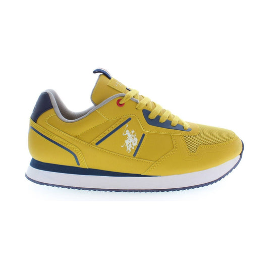 U.S. POLO ASSN. | Radiant Yellow Lace-Up Sport Sneakers| McRichard Designer Brands   