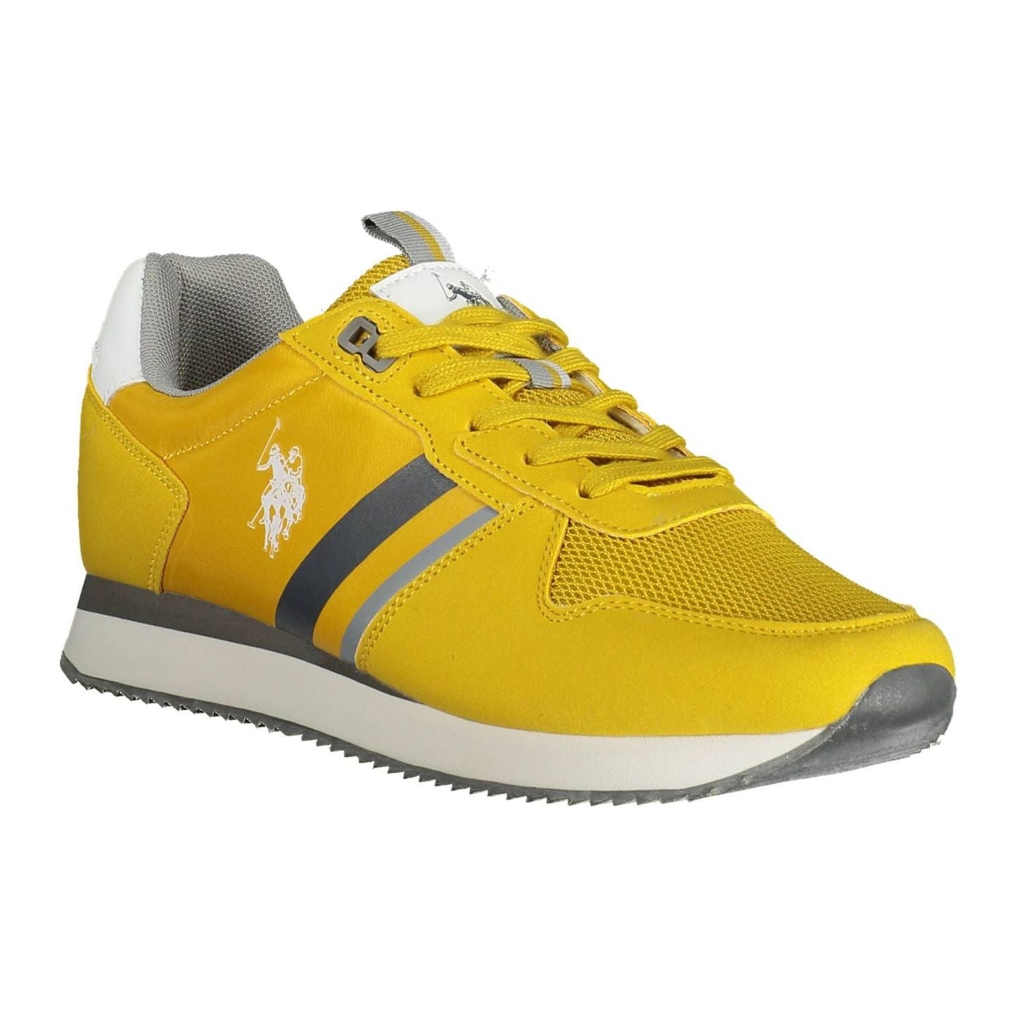 U.S. POLO ASSN. Radiant Yellow Sports Sneakers with Contrasting Details radiant-yellow-sports-sneakers-with-contrasting-details