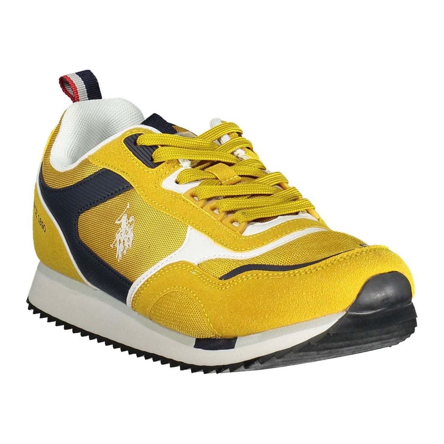 U.S. POLO ASSN. Dashing Yellow Lace-Up Sports Sneakers dashing-yellow-lace-up-sports-sneakers