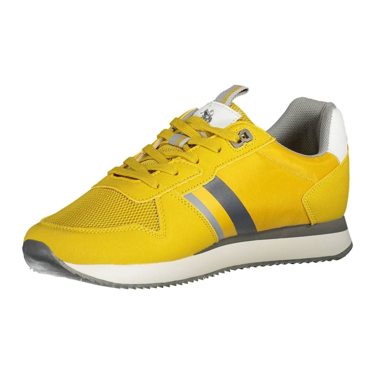 U.S. POLO ASSN. Radiant Yellow Sports Sneakers with Contrasting Details radiant-yellow-sports-sneakers-with-contrasting-details