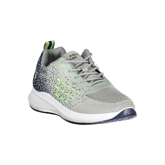 U.S. POLO ASSN. Sleek Gray Sneakers with Signature Contrast Detail sleek-gray-sneakers-with-signature-contrast-detail