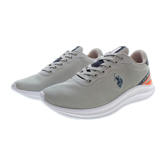 U.S. POLO ASSN. Sleek Gray Sneakers with Iconic Logo sleek-gray-sneakers-with-iconic-logo