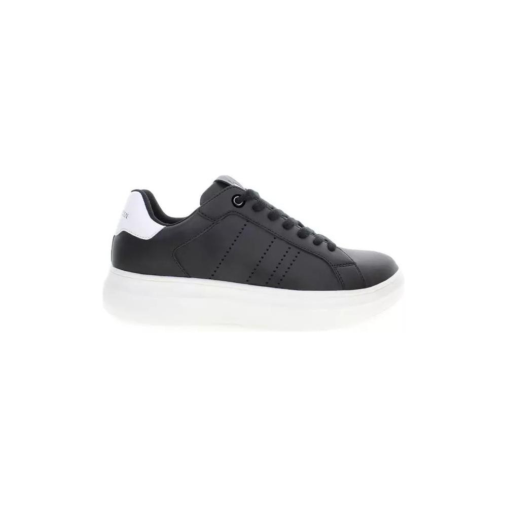 U.S. POLO ASSN. Elevated Black Lace-Up Sneakers elevated-black-lace-up-sneakers