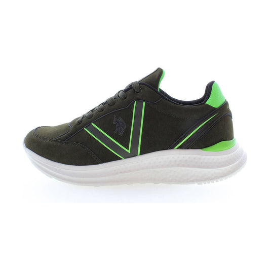 U.S. POLO ASSN.Green Laced Sports Sneakers with Logo DetailMcRichard Designer Brands£89.00