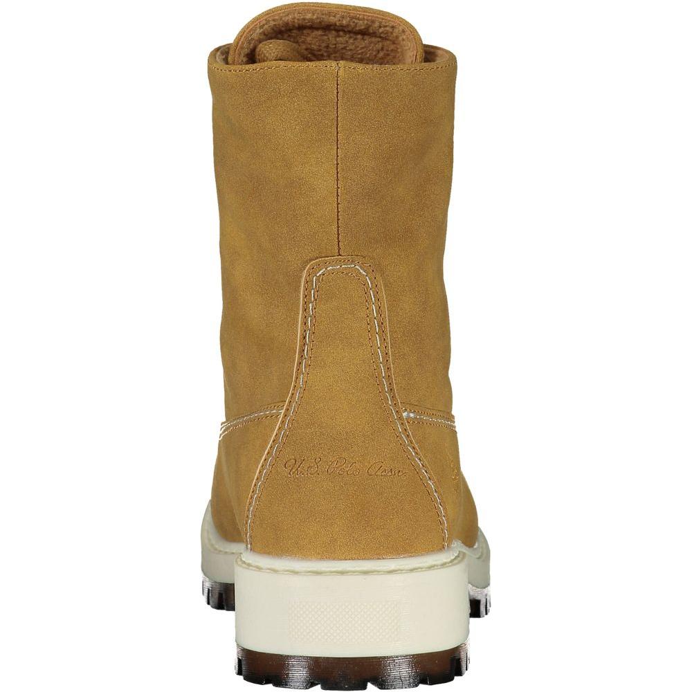 U.S. POLO ASSN. | Chic Fleece-Lined Ankle Boots with Contrast Details| McRichard Designer Brands   