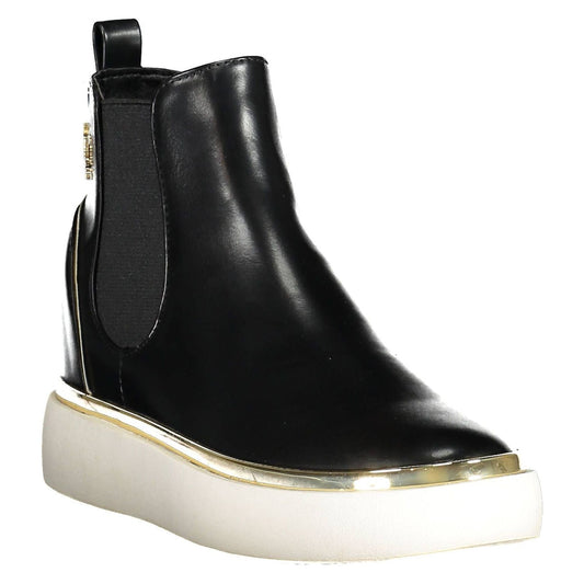 U.S. POLO ASSN. Elegant Black Low Ankle Boots with Side Elastic elegant-black-low-ankle-boots-with-side-elastic