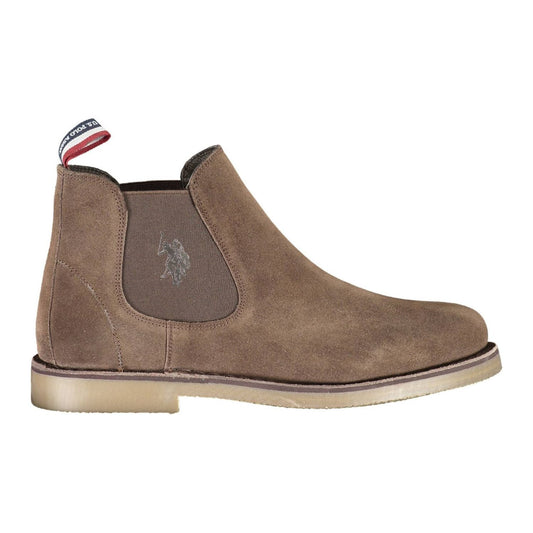 U.S. POLO ASSN. Elegant Ankle Boots with Logo Detailing elegant-ankle-boots-with-logo-detailing