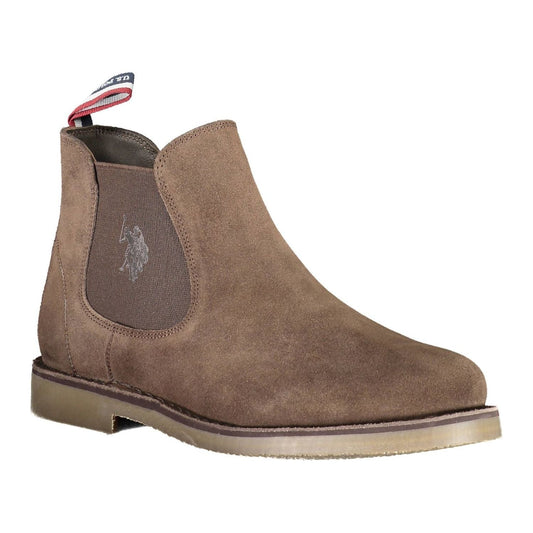 U.S. POLO ASSN. Elegant Ankle Boots with Logo Detailing elegant-ankle-boots-with-logo-detailing