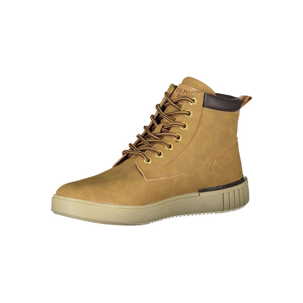 U.S. POLO ASSN. | Elegant Ankle Lace-Up Boots with Logo Detail| McRichard Designer Brands   