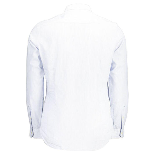 Slim Fit French Collar Embroidered Shirt