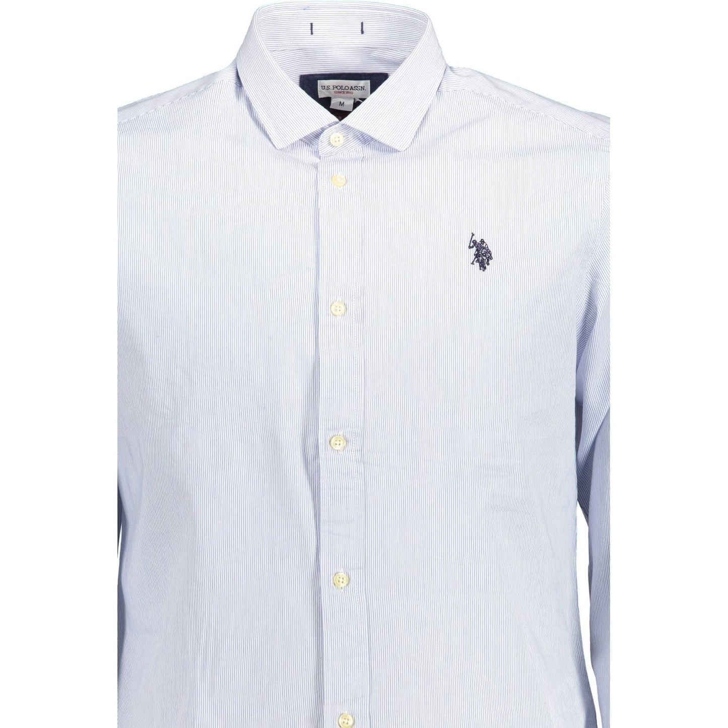 U.S. POLO ASSN. Slim Fit French Collar Embroidered Shirt slim-fit-french-collar-embroidered-shirt