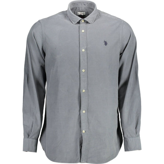 U.S. POLO ASSN.Elegant Slim Fit Blue Button-Down ShirtMcRichard Designer Brands£109.00