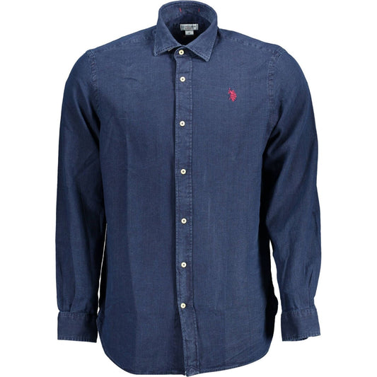 U.S. POLO ASSN. Classic Blue Long Sleeve Cotton Shirt classic-blue-long-sleeve-cotton-shirt
