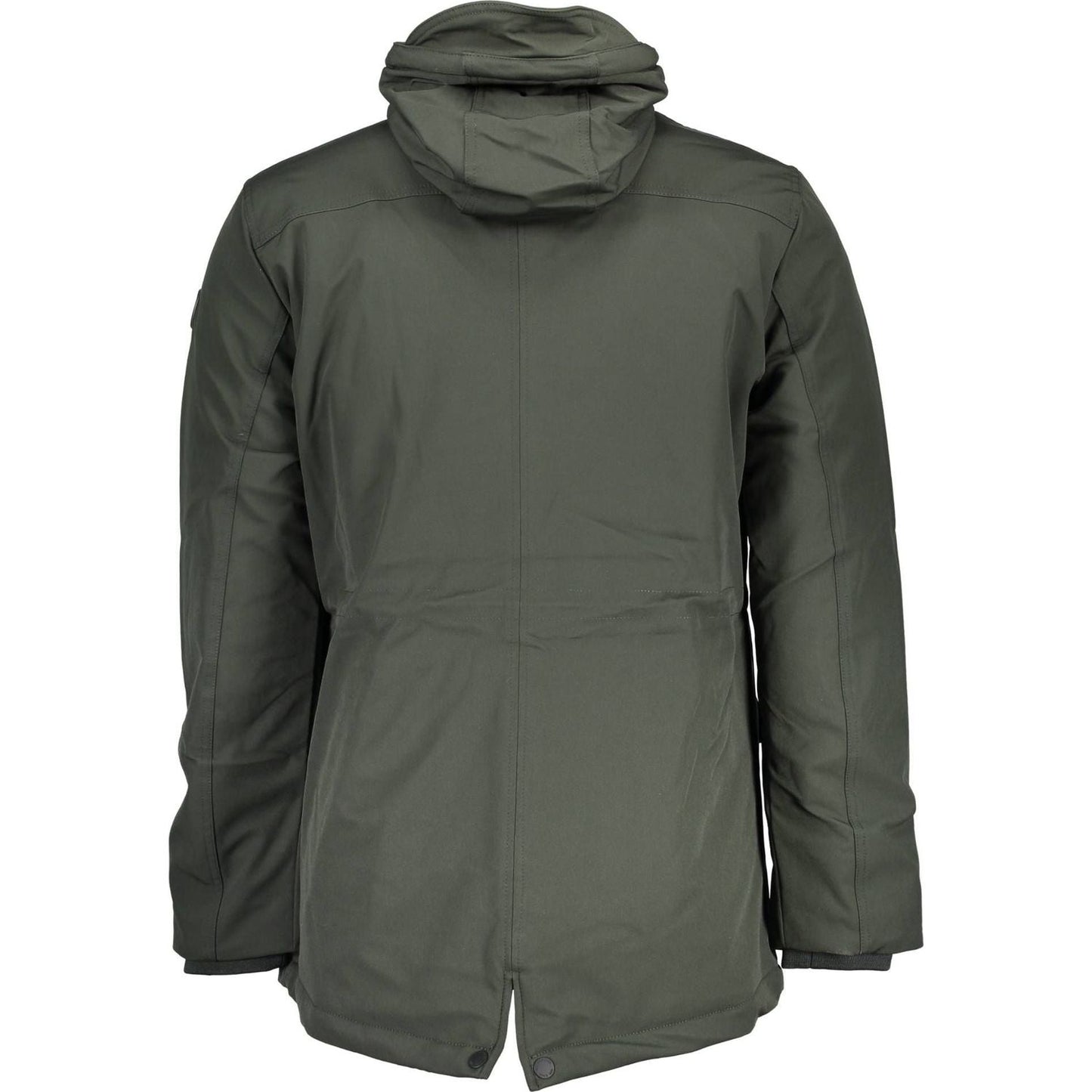 U.S. POLO ASSN. Versatile Green Hooded Jacket with Logo Detail versatile-green-hooded-jacket-with-logo-detail
