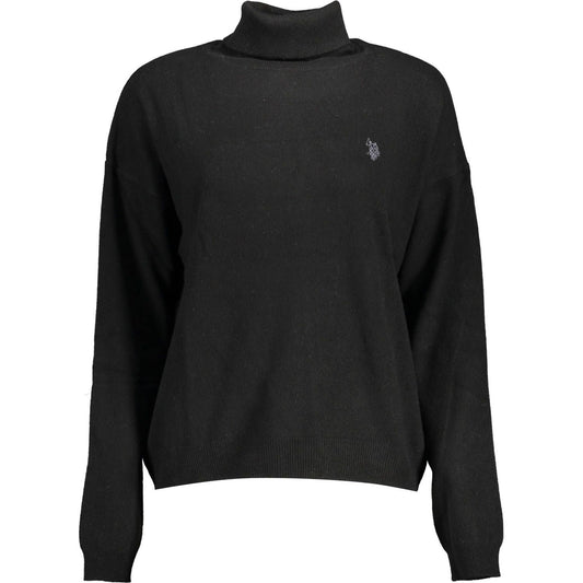 U.S. POLO ASSN. Chic Turtleneck Sweater with Logo Embroidery chic-turtleneck-sweater-with-logo-embroidery