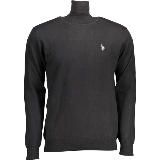 U.S. POLO ASSN. Elegant Turtleneck Sweater with Logo Embroidery elegant-turtleneck-sweater-with-logo-embroidery
