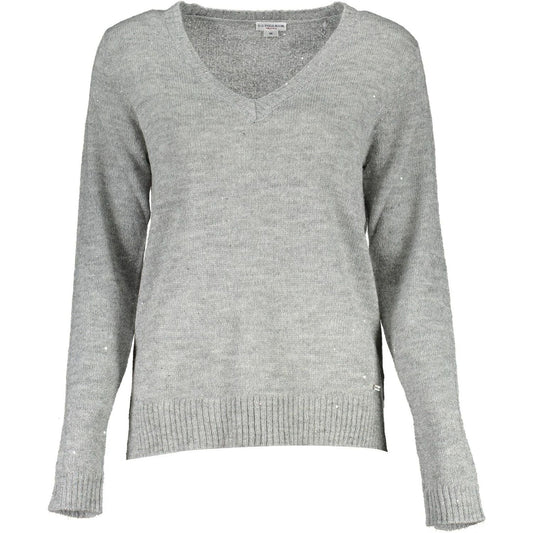 U.S. POLO ASSN. | Elegant Long-Sleeved V-Neck Sweater| McRichard Designer Brands   