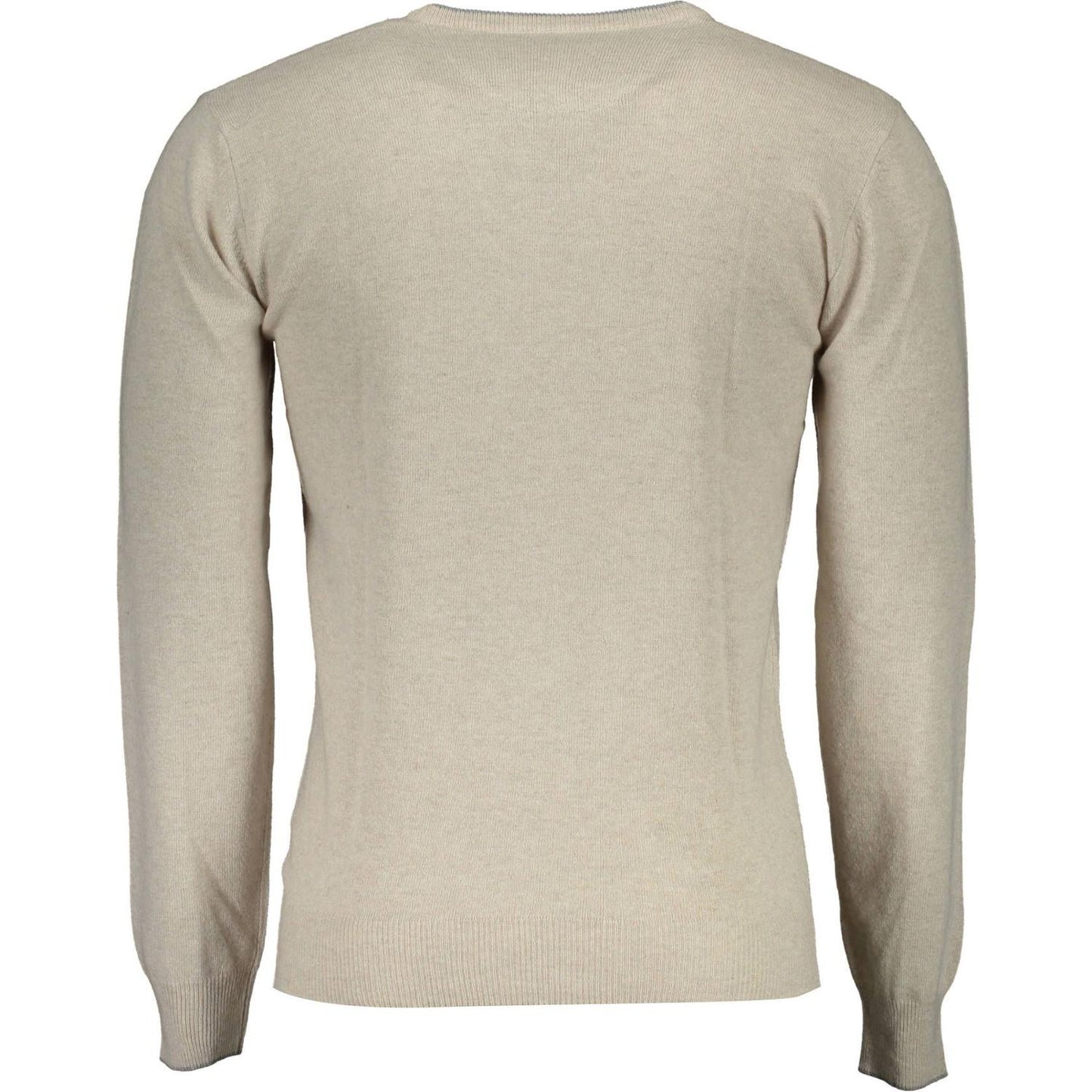 U.S. POLO ASSN. Beige Slim Wool-Cashmere Blend Sweater beige-slim-wool-cashmere-blend-sweater