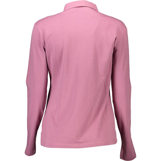U.S. POLO ASSN. | Chic Long-Sleeved Pink Polo for Women| McRichard Designer Brands   
