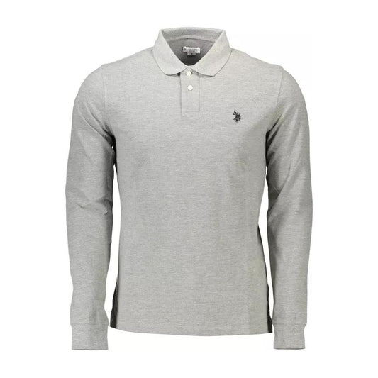 U.S. POLO ASSN.Elegant Long-Sleeved Polo Shirt in GrayMcRichard Designer Brands£89.00
