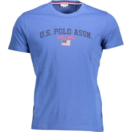U.S. POLO ASSN. Classic Blue Crew Neck Cotton Tee classic-blue-crew-neck-cotton-tee
