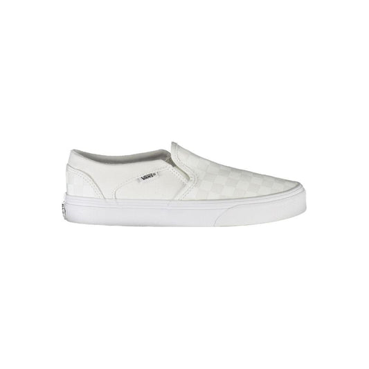 Vans | White Polyester Sneaker| McRichard Designer Brands   