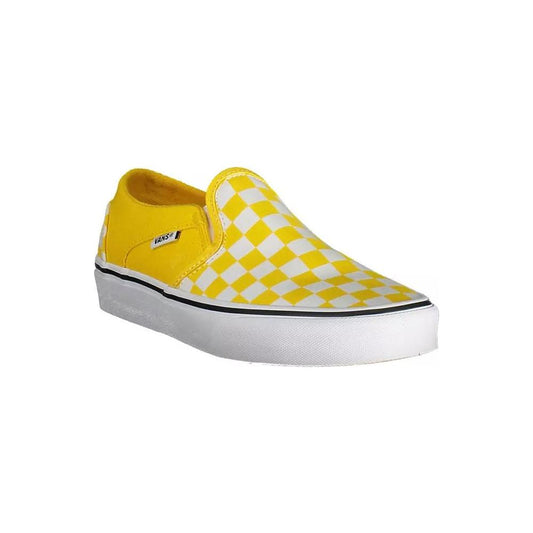 Vans Vibrant Yellow Elastic Sports Sneakers vibrant-yellow-elastic-sports-sneakers